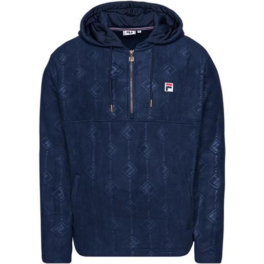 Fila felpa uomo hastin half zip blu s