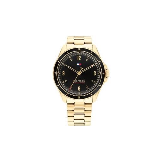 Tommy Hilfiger per uomo. 1791903 orologio analogico in pvd nero [3084580], casual, braccialetto, acciaio inossidabile