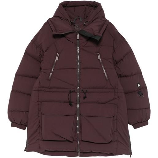 Bacon parka con zip - rosso