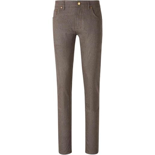 PT Torino pantaloni con cintura - marrone