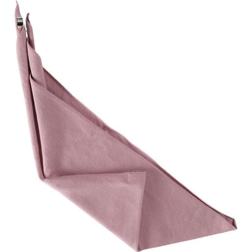 extreme cashmere n°150 cashmere triangular scarf - rosa