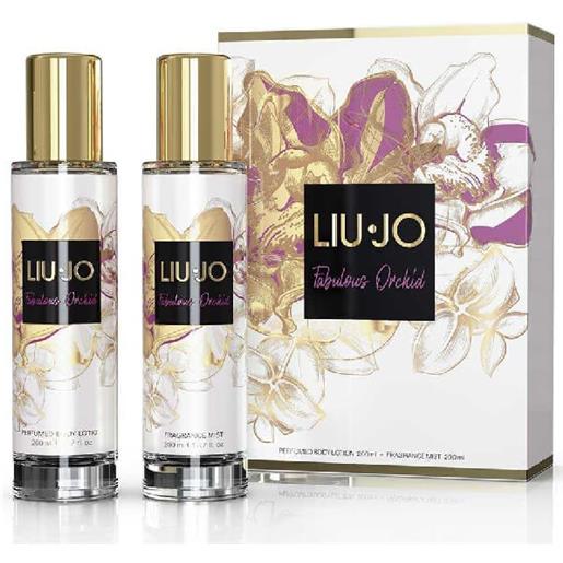 Liu Jo fabulous orchid cofanetto profumo corpo 200ml e latte corpo