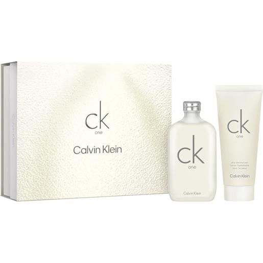 Calvin Klein one cofanetto edt 200ml e body lotion 200ml