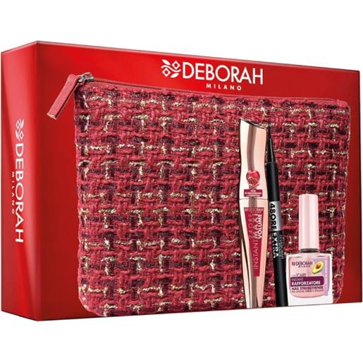 Deborah promo pochette 2024 natale 07 mascara eyeliner e smalto