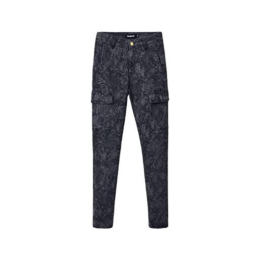 Desigual denim_fabiola, 2000 black jeans, 34 da donna