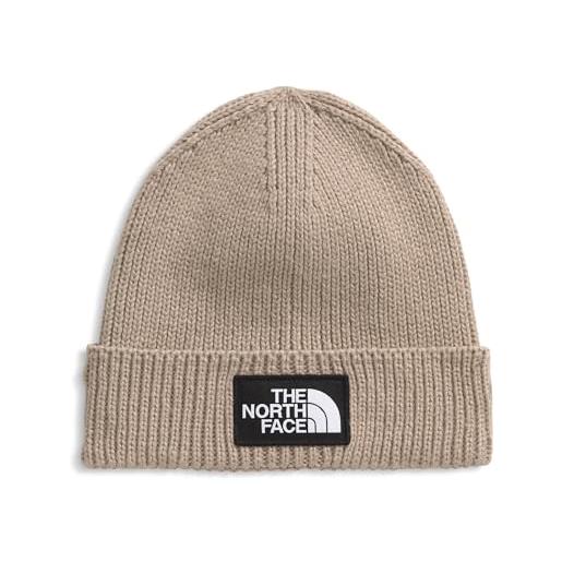 The North Face cappello uomo the north face nf0a8chebox1 tnf logo box cuffed mushroom