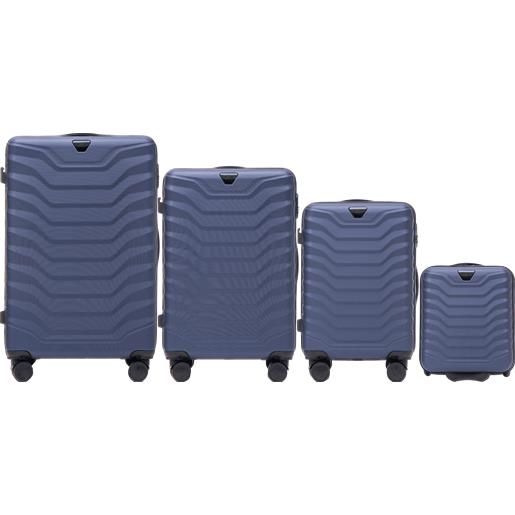 WINGS set 4 trolley wings peafowl blue