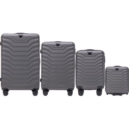 WINGS set 4 trolley wings peafowl dark grey