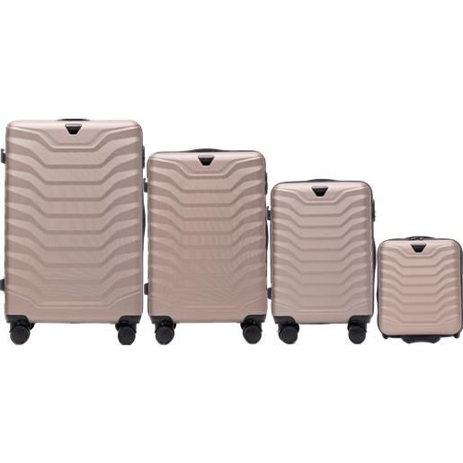 WINGS set 4 trolley wings peafowl champagne