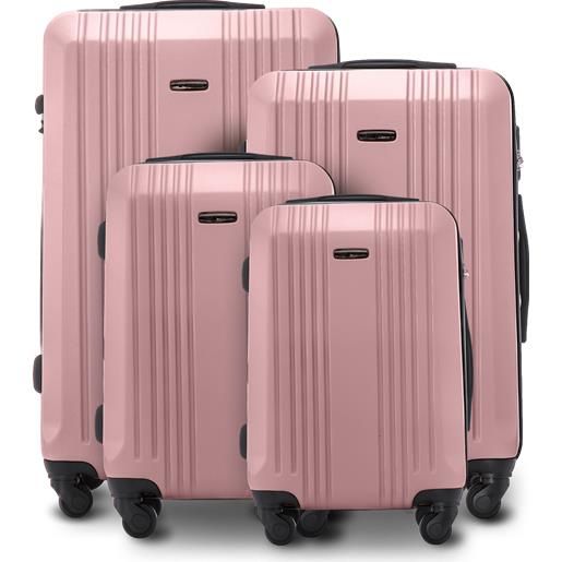 WINGS set di 4 valigie wings kestrel rose gold