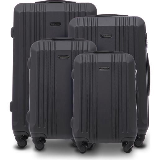 WINGS set di 4 valigie wings kestrelblack