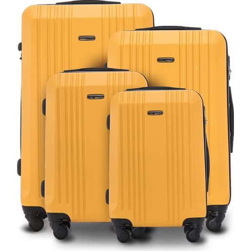 WINGS set di 4 valigie wings kestrel yellow