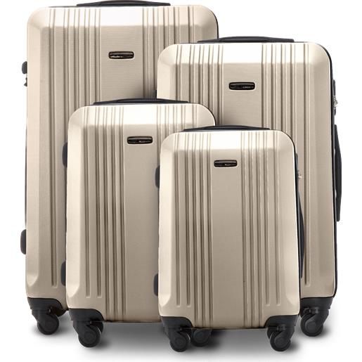 WINGS set di 4 valigie wings kestrel champagne