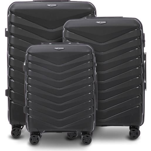 WINGS set 3 trolley wings phoenix 2.0 polipropilene black