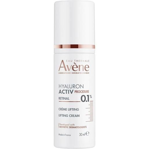 Avene eau thermale avène hyaluron activ procedure crema effetto lifting - retinal 0.1% 30 ml