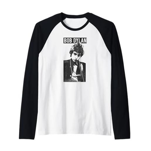 Bob Dylan - harmony 60s (black) maglia con maniche raglan