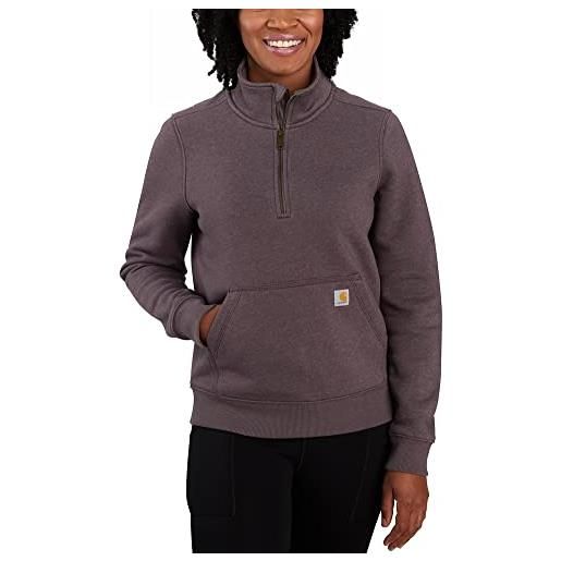 Carhartt pantaloncini da uomo in acciaio rugged flex relaxed fit work utility, blackberry heather, s