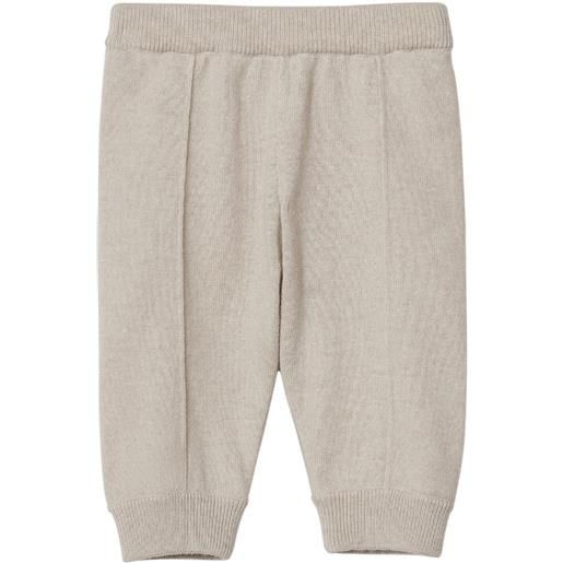 Brunello Cucinelli Kids pantaloni sartoriali - toni neutri