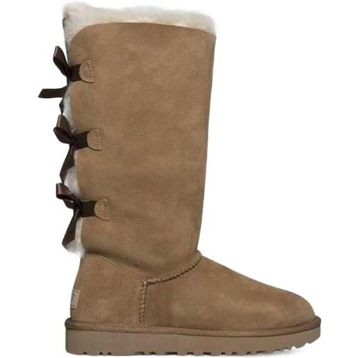 UGG stivali bailey bow tall ii "chestnut" - toni neutri