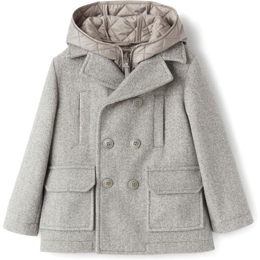 Il Gufo cappotto a strati - grigio