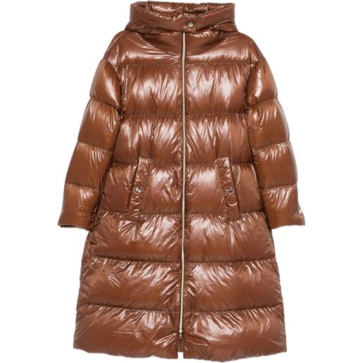 Herno cappotto con cappuccio - marrone