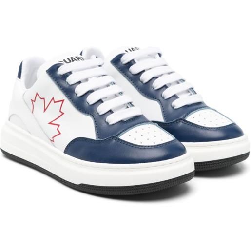 DSQUARED2 KIDS sneakers con stampa - bianco