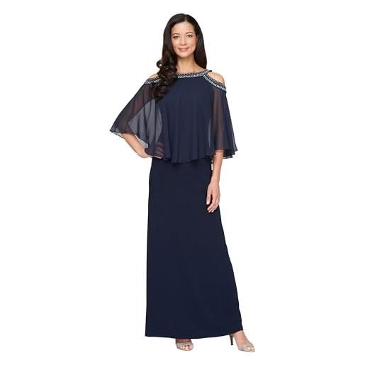 Alex Evenings donna vestito - blu - 50