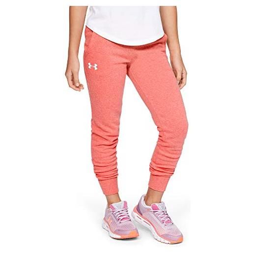 Under Armour rival joggers pantaloni, bambina, rosa, ymd