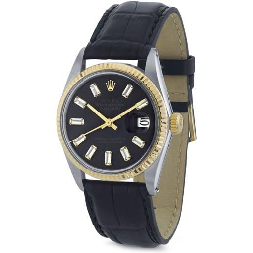 Lizzie Mandler Fine Jewelry orologio datejust 35mm personalizzato - nero