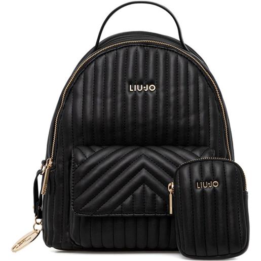 LIU JO zaino trapuntato - nero