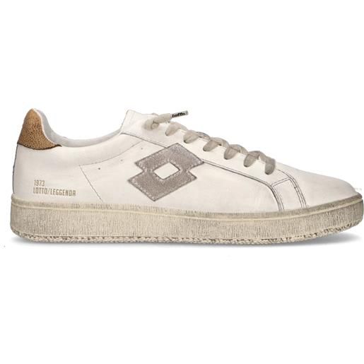 LOTTO LEGGENDA sneaker uomo bianca in pelle