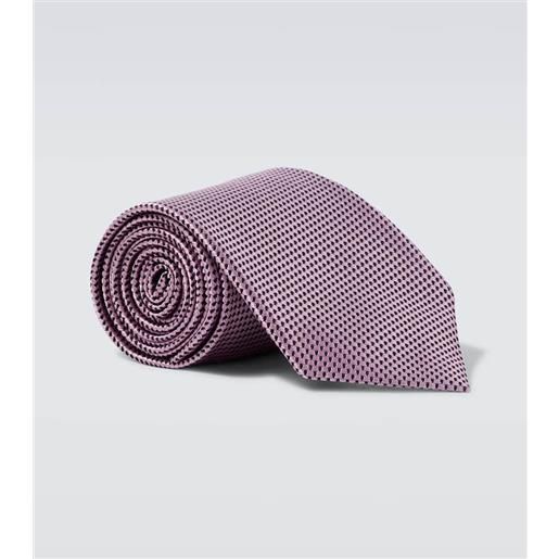 Tom Ford cravatta in twill di seta