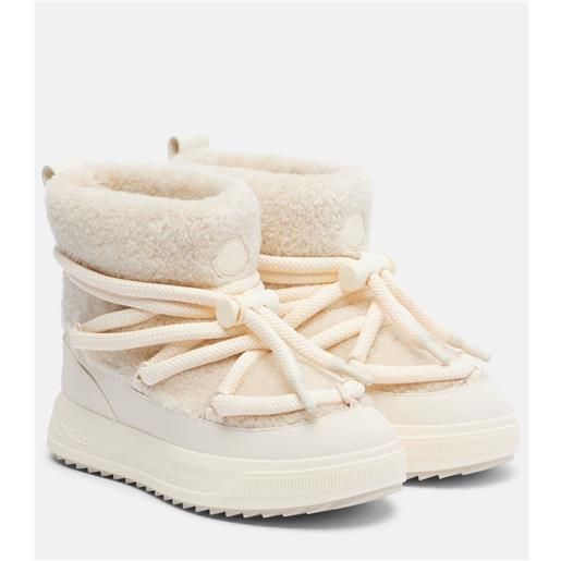 Moncler stivali da neve Moncler altive mid in teddy