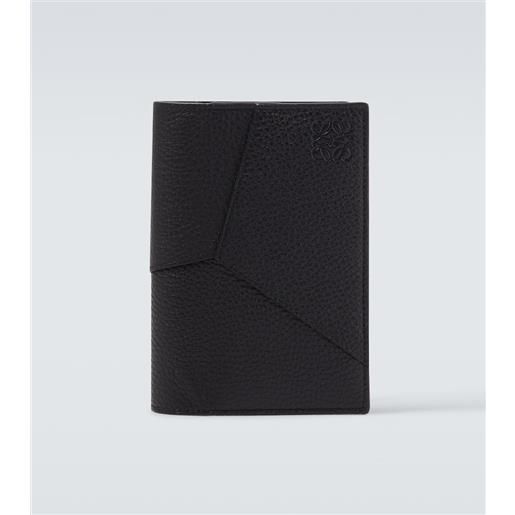 Loewe porta passaporto puzzle in pelle
