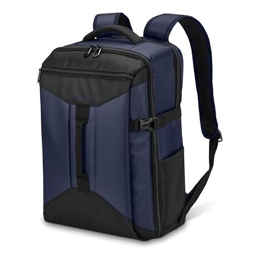 Samsonite, zaino da viaggio, blu navy/nero, taglia unica