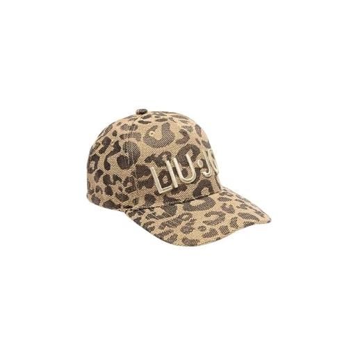 Liu Jo baseball hat brown animalier 2a5014t6087 brown animalier tu
