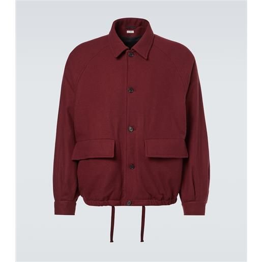 A.Presse giacca blouson in cashmere
