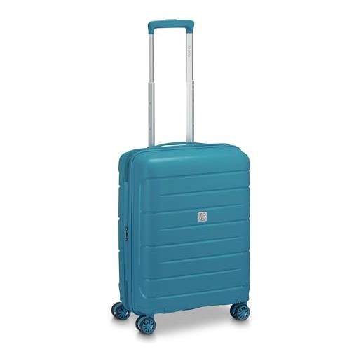 MODO BY RV RONCATO starlight 3.0 trolley bagaglio a mano 55x40x20/25 cm espandibile - turchese