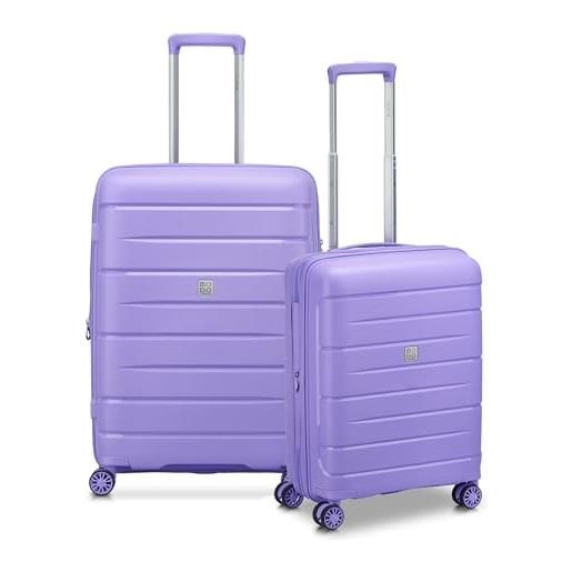 MODO BY RV RONCATO modo by roncato starlight 3.0 set valigie (medio, cabina) lavanda