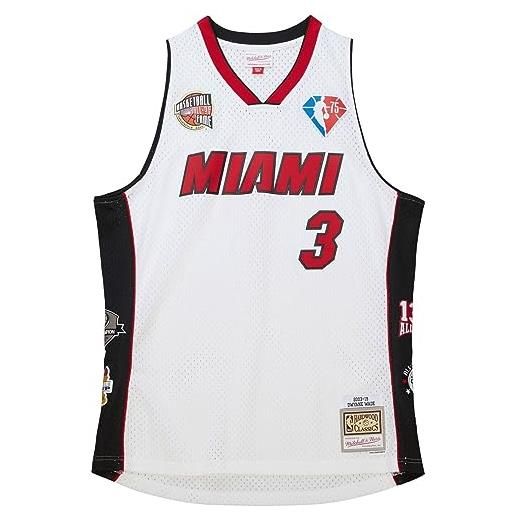 Mitchell & Ness nba swingman jersey - miami heat - dwayne wade - m