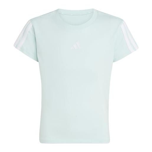 adidas bambina essentials t-shirt, halo mint/white, 14-15 years