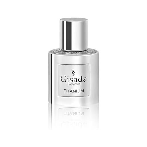 Gisada - titanium | 50 ml | eau de parfum | per uomo | per donne | unisex | profumo speziato, vivace, fresco e potente