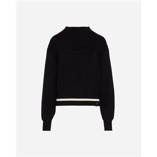 Fila contemporary street style w - maglione - donna - nero