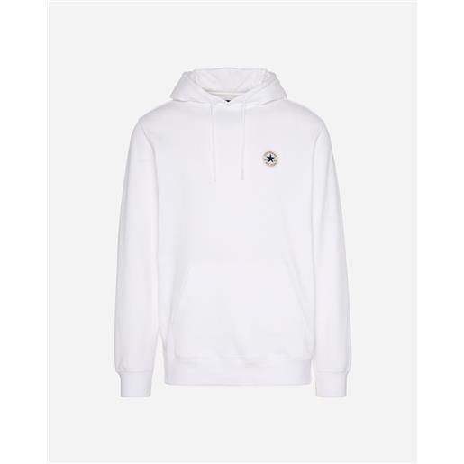 Converse small logo m - felpa - uomo - bianco