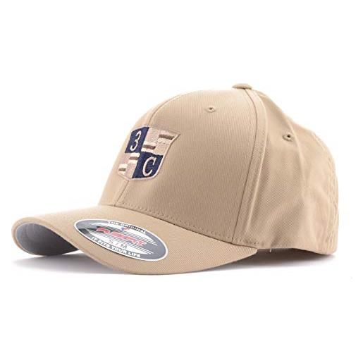 LA PATCHERIA cappellino uomo con visiera flexfit per softair, berretto militare tattico, cappello donna e ragazzo unisex resistente - LA PATCHERIA - 3c charlie platoon sniper sabbia (l/xl)