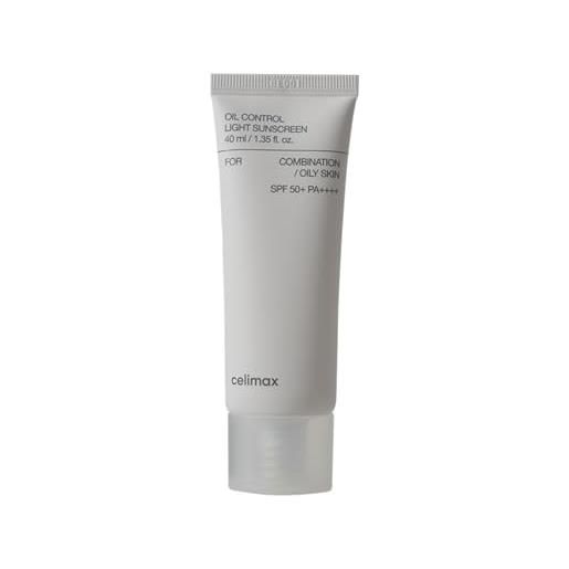 celimax protezione solare oil control light sunscreen 40 ml