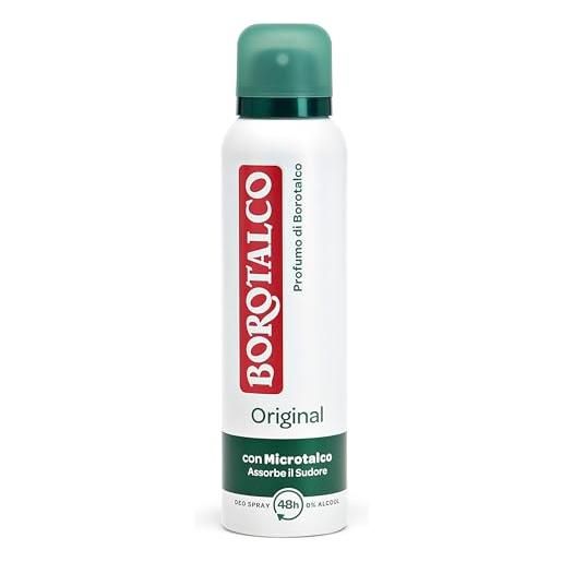 Bizzico roberts borotalco 4x borotalco roberts deo deodorante spray originale 150ml 0% alcol!48 ore!