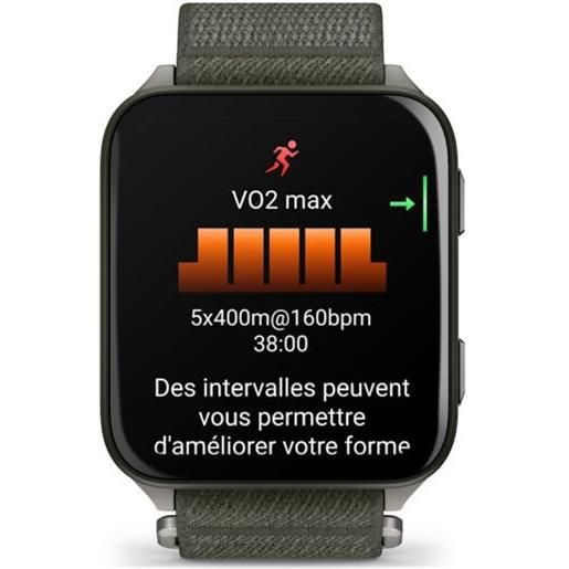 GARMIN orologio smartwatch venu x1 verde moss titanium