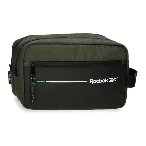 Reebok houston nececer adattabile verde 26 x 16 x 12 cm poliestere by joumma bags