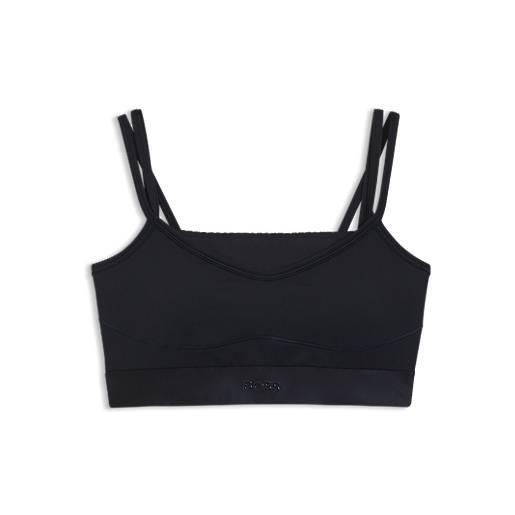 BOSS top sportivo attivo con inserto in mesh, blu scuro